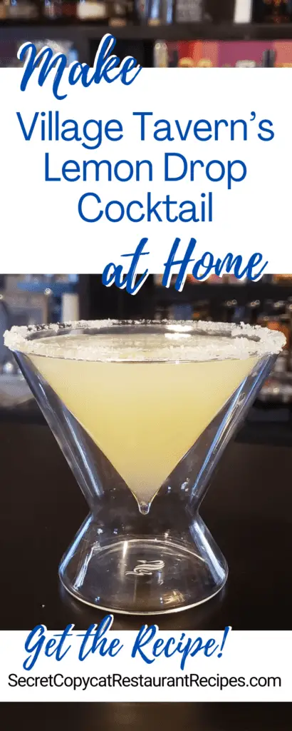 Village Tavern Lemon Drop Cocktail Recipe