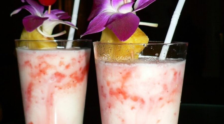 Bubba Gump Shrimp Company Lava Flow Cocktail Recipe
