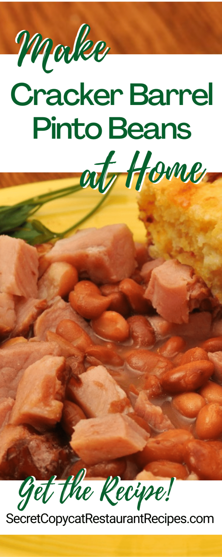 Cracker Barrel Pinto Beans Recipe - Secret Copycat Restaurant Recipes