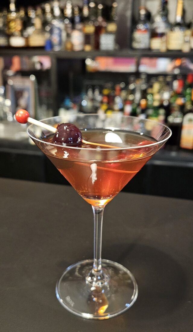 Del Frisco’s Double Eagle Steak House Maple Manhattan Cocktail Recipe