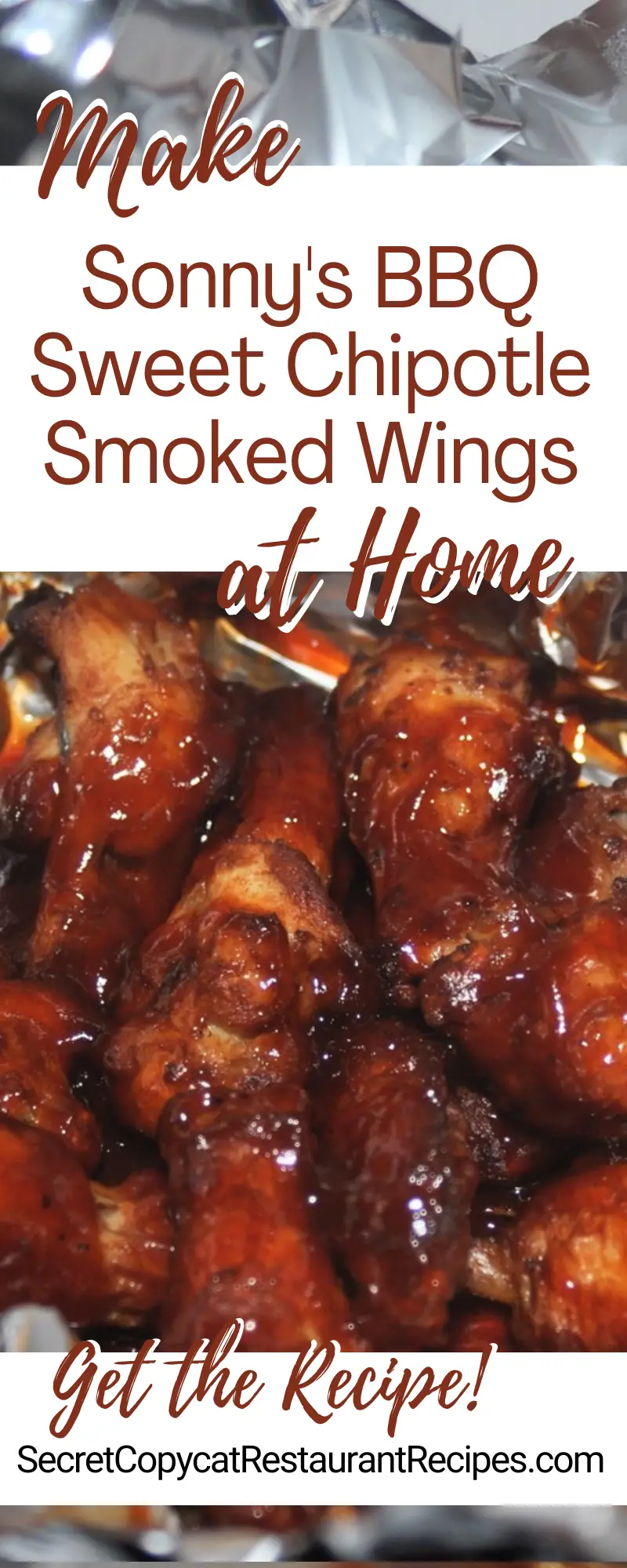 Sonny's BBQ Sweet Chipotle Smoked Wings Recipe