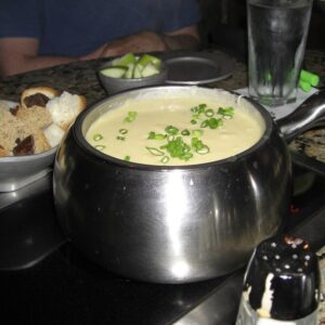 The Melting Pot Kirschwasser Swiss Cheese Fondue Recipe