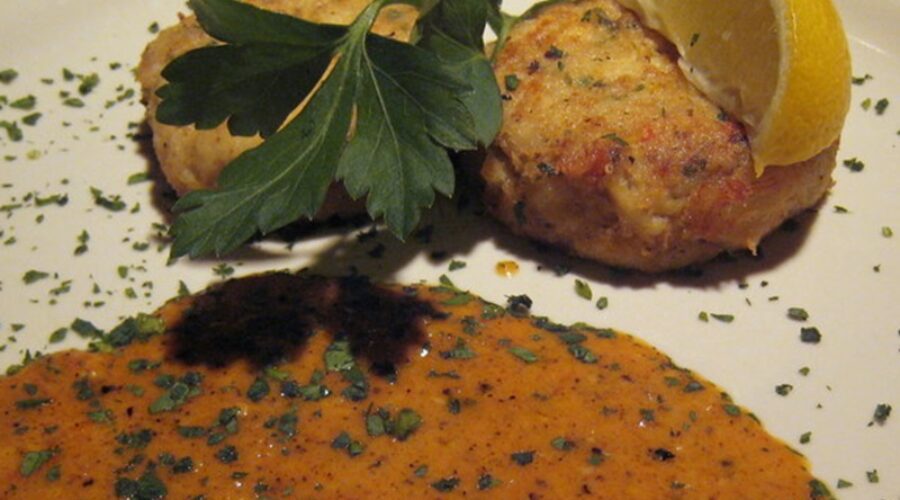 Carrabba's Italian Grill Crab Cakes with Roasted Red Pepper Sauce Recipe