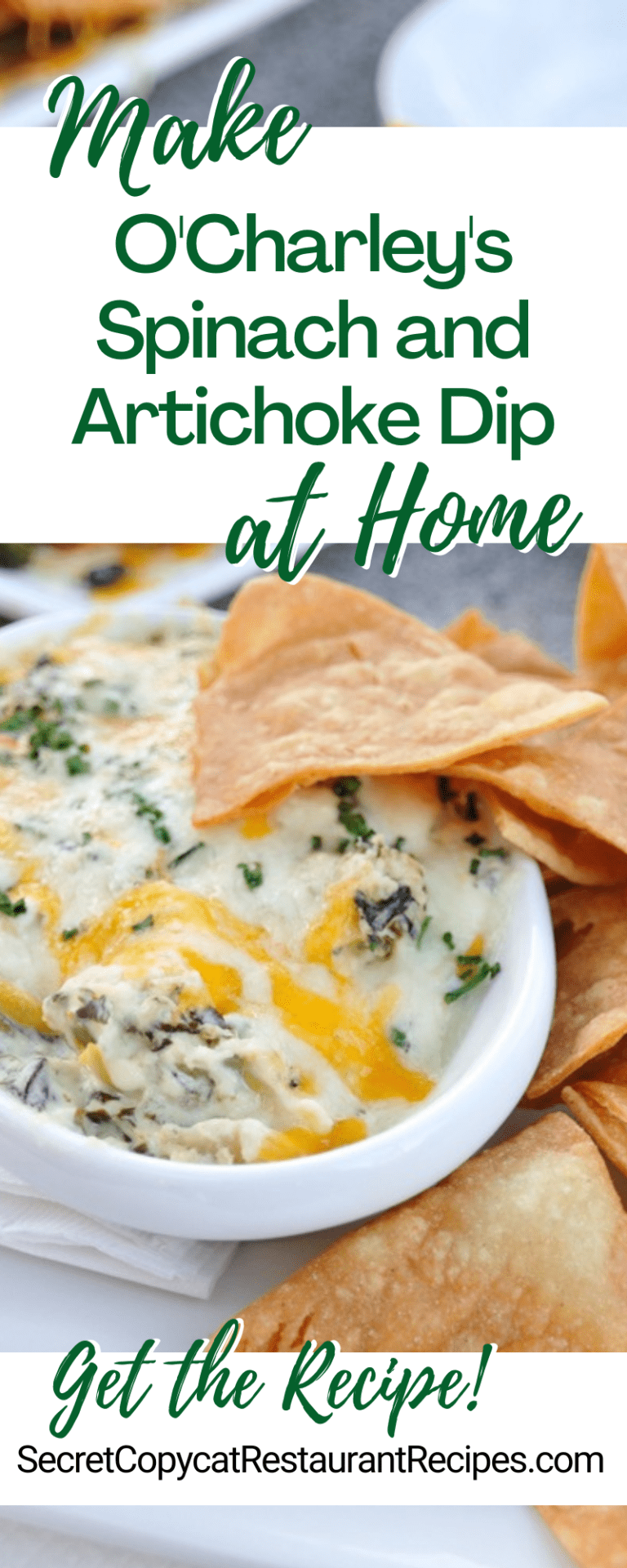 O'Charley's Spinach and Artichoke Dip Recipe - Secret Copycat ...