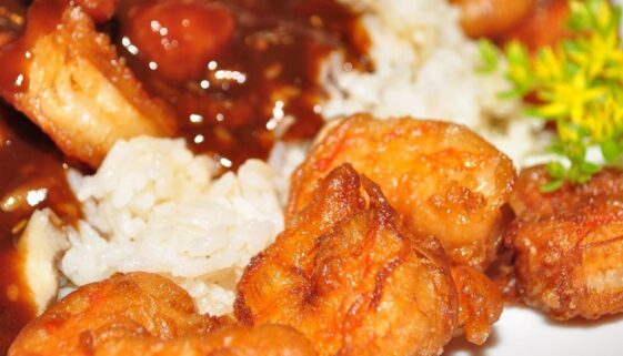 Big Bowl Crunchy Sichuan Sesame Shrimp Recipe