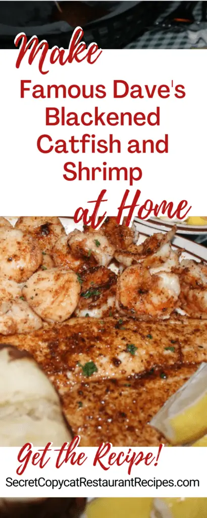 Famous Dave's Catfish and Shrimp Recipe