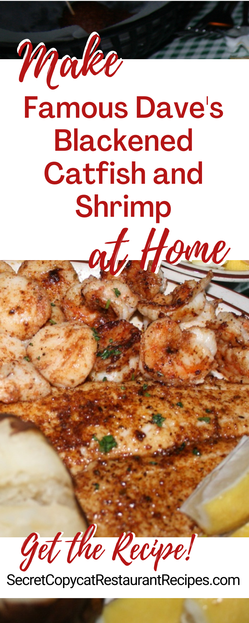 Famous Dave's Catfish and Shrimp Recipe