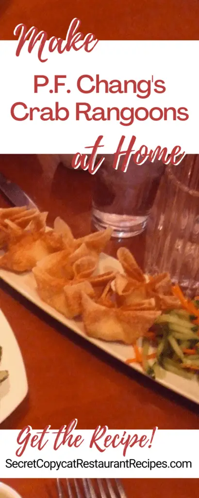 P.F. Chang's Crab Rangoons Recipe