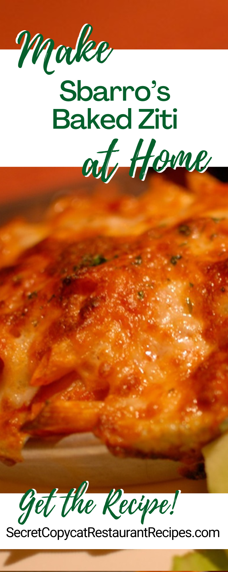 Sbarro Baked Ziti Recipe - Secret Copycat Restaurant Recipes