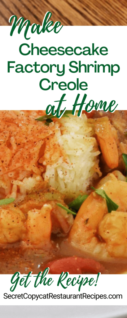 Cheesecake Factory Shrimp Creole Recipe