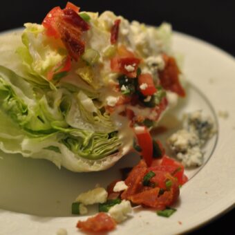 O'Charley's Blue Cheese Wedge Salad Recipe