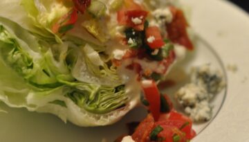 O'Charley's Blue Cheese Wedge Salad Recipe