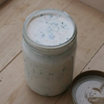 Dinosaur Bar-B-Que Cayenne Buttermilk Ranch Dressing Recipe