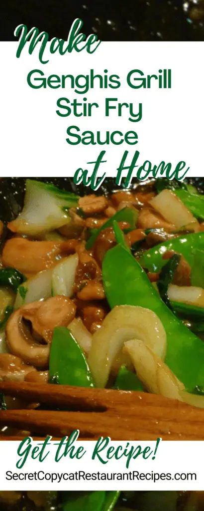 Genghis Grill Stir Fry Sauce Recipe