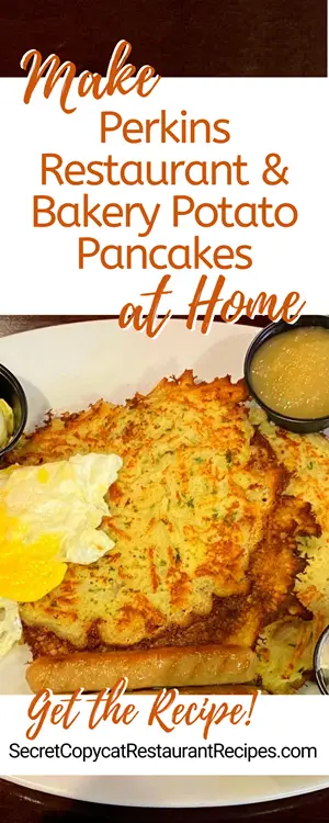 Perkins Restaurant & Bakery Potato Pancakes Recipe