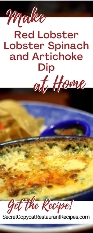 Red Lobster Lobster Spinach and Artichoke Dip Recipe