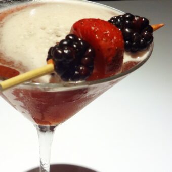 Bonefish Grill Strawberry Rosé Martini Cocktail Recipe