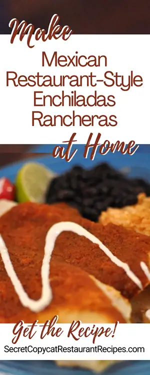 Mexican Restaurant-Style Enchiladas Rancheras Recipe