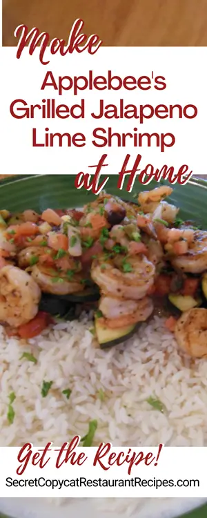 Applebee's Grilled Jalapeno Lime Shrimp Recipe