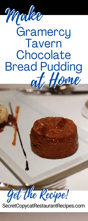 Gramercy Tavern Chocolate Bread Pudding Recipe