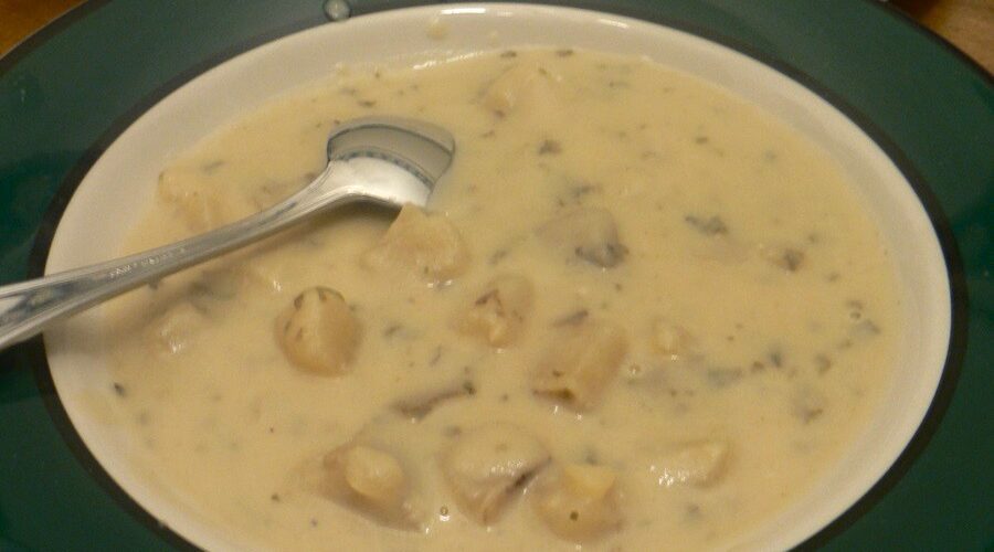 Johnny Carino's Roasted Garlic Potato Soup Recipe