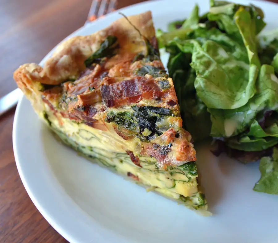 La Madeleine Quiche Florentine Recipe