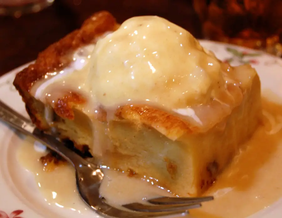 Old Glory BBQ Bread Pudding with Butterscotch Topping Recipe