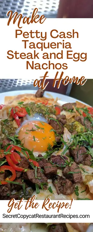 Petty Cash Taqueria Steak and Egg Nachos Recipe