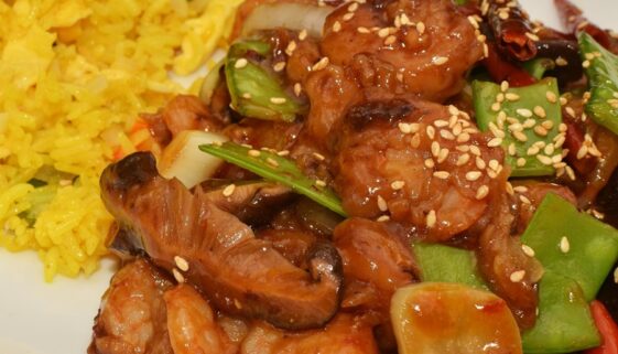 Red Lobster Spicy Spring Shrimp Stir-Fry Recipe