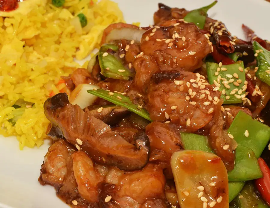 Red Lobster Spicy Spring Shrimp Stir-Fry Recipe