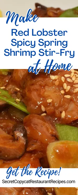 Red Lobster Spicy Spring Shrimp Stir-Fry Recipe
