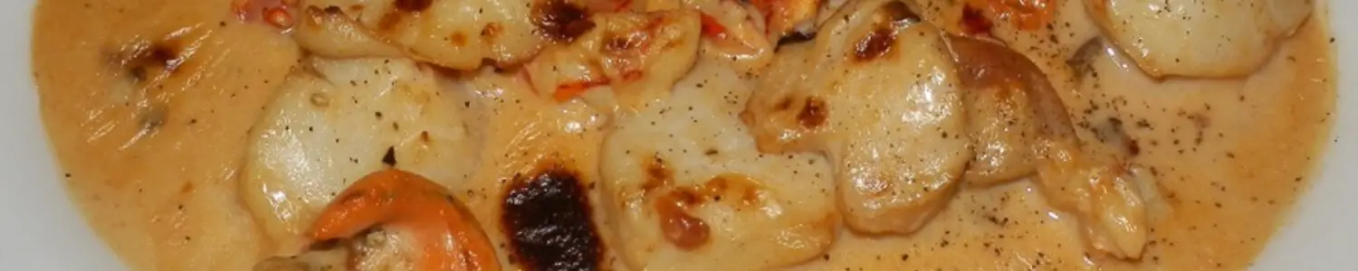 Ruth's Chris Steak House Scallops in Lobster Sauce Recipe Ruth's Chris Steak House Scallops in Lobster Sauce Recipe