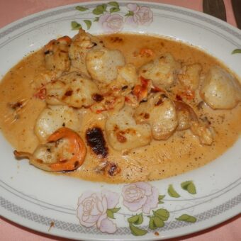 Ruth's Chris Steak House Scallops in Lobster Sauce Recipe Ruth's Chris Steak House Scallops in Lobster Sauce Recipe
