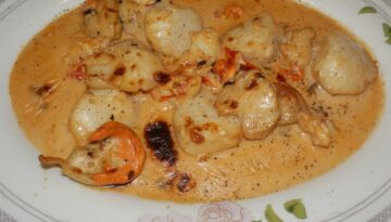 Ruth's Chris Steak House Scallops in Lobster Sauce Recipe
