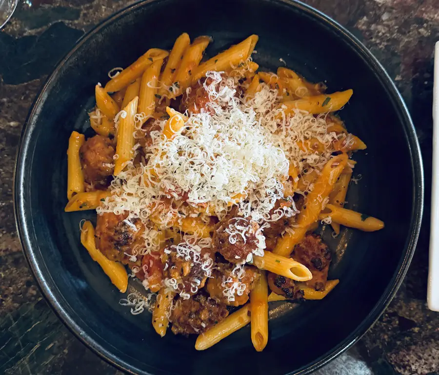 TGI Fridays Chicken and Sausage Penne Pasta Recipe