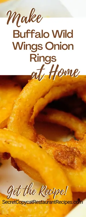 Buffalo Wild Wings Onion Rings Recipes