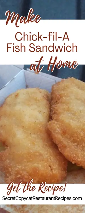 Chick-fil-A Fish Sandwich Recipe