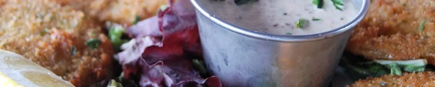 Dinosaur Bar-B-Que Fried Green Tomatoes Recipe