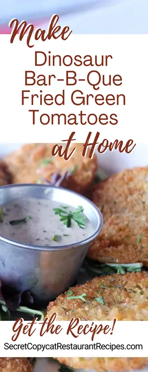 Dinosaur Bar-B-Que Fried Green Tomatoes Recipe