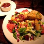 Houston's Salad with Hot Bacon Dressing Recipe