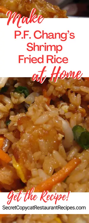 P.F. Chang’s Shrimp Fried Rice Recipe