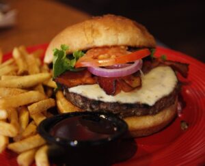 TGI Fridays Steakhouse Bleu Cheese Burger Recipe