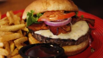 TGI Fridays Steakhouse Bleu Cheese Burger Recipe