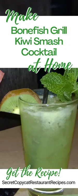 Bonefish Grill Kiwi Smash Cocktail Recipe