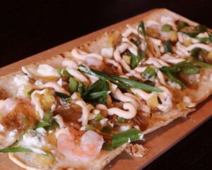 Gordon Biersch Chipotle Shrimp Flatbread Recipe