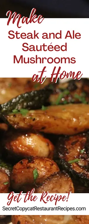 Steak and Ale Sautéed Mushrooms Recipe