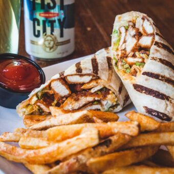 Beef 'O' Brady's Buffalo Chicken Wrap Recipe Beef 'O' Brady's Buffalo Chicken Wrap Recipe