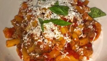 Romano's Macaroni Grill Sausage Quadratini Recipe