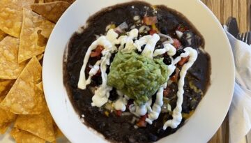 TGI Fridays Black Bean Dip Recipe