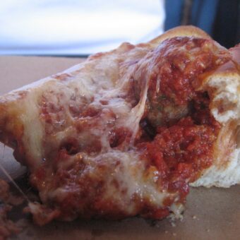 Applebee's Stuffed Meatball Sandwich Recipe